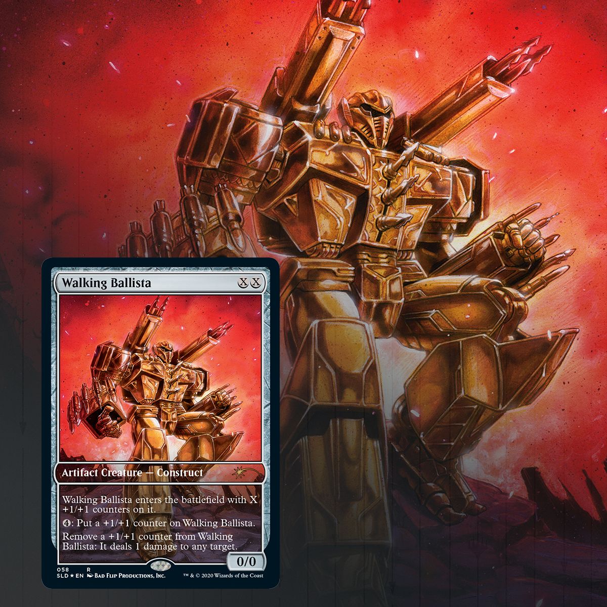 Magic The Gathering, Secret Lair: Can You Feel With A Heart of