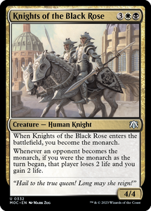 Knights of the Black Rose [Commander: March of the Machine]