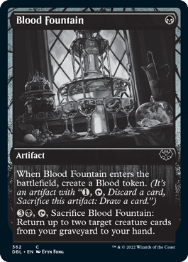 Blood Fountain [Innistrad: Double Feature][FOIL]