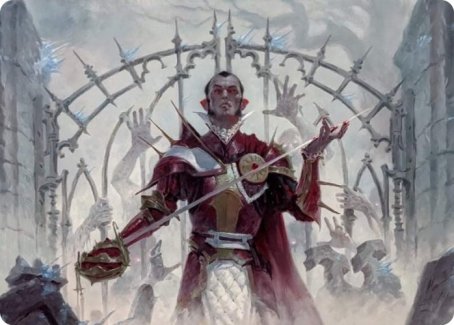 Cemetery Gatekeeper Art Card [Art Series: Innistrad: Crimson Vow]