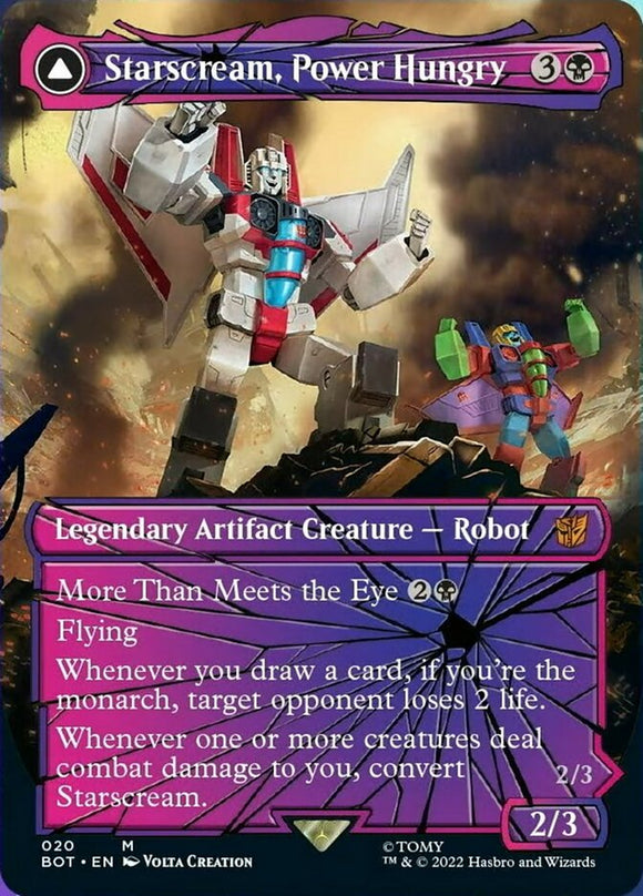 Starscream, Power Hungry (Shattered Glass) [Universes Beyond: Transformers]