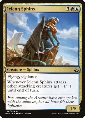 Jelenn Sphinx [Battlebond][FOIL]