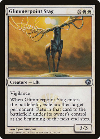 Glimmerpoint Stag [Scars of Mirrodin][FOIL]