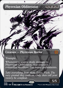 Phyrexian Obliterator (Showcase) [Phyrexia: All Will Be One]
