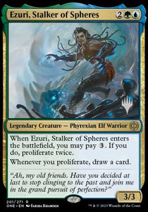 Ezuri, Stalker of Spheres [Promo Pack: Phyrexia: All Will Be One]