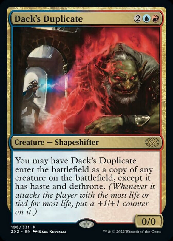 Dack's Duplicate [Double Masters 2022][FOIL]