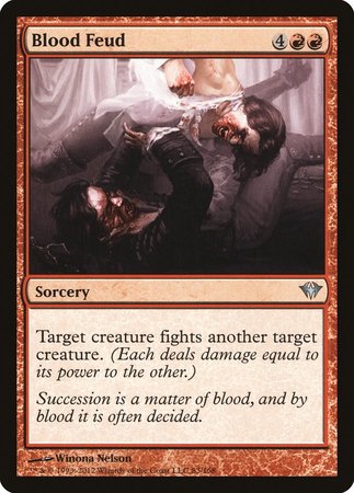 Blood Feud [Dark Ascension][FOIL]