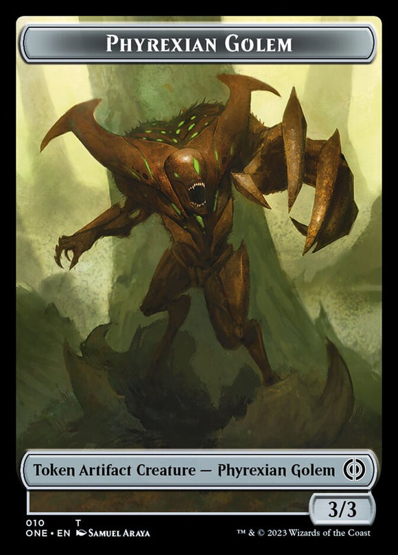 Phyrexian Golem Token [Phyrexia: All Will Be One]