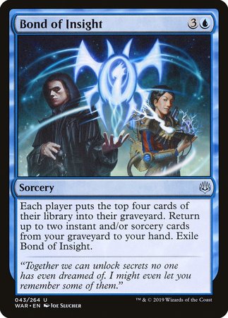Bond of Insight [War of the Spark][FOIL]