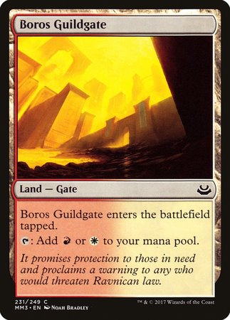 Boros Guildgate [Modern Masters 2017][FOIL]