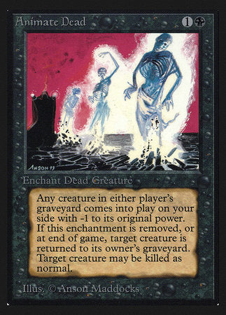 Animate Dead (IE) [International Edition]