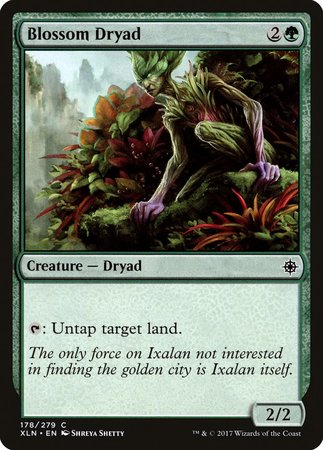 Blossom Dryad [Ixalan][FOIL]