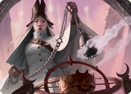 Celestus Sanctifier Art Card [Art Series: Innistrad: Midnight Hunt]