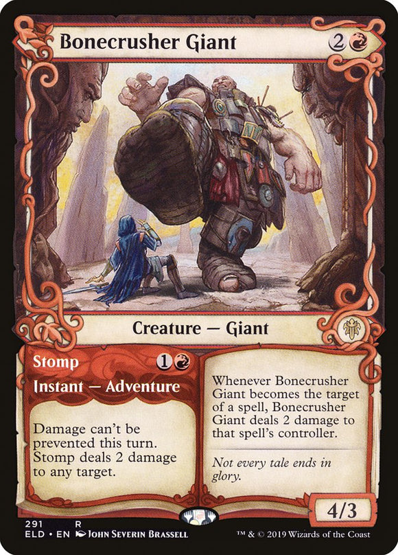 Bonecrusher Giant (Showcase) [Throne of Eldraine]