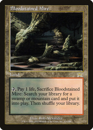 Bloodstained Mire [Onslaught][FOIL]