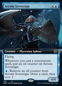 Serum Sovereign (Extended Art) [Phyrexia: All Will Be One][FOIL]