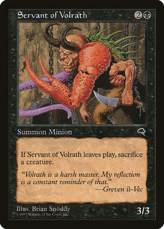 Servant of Volrath [Tempest]