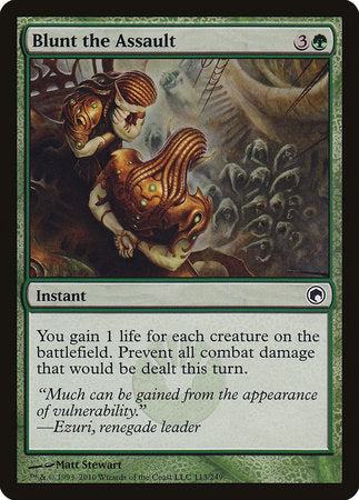 Blunt the Assault [Scars of Mirrodin][FOIL]
