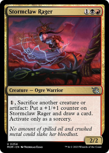 Stormclaw Rager [March of the Machine][FOIL]