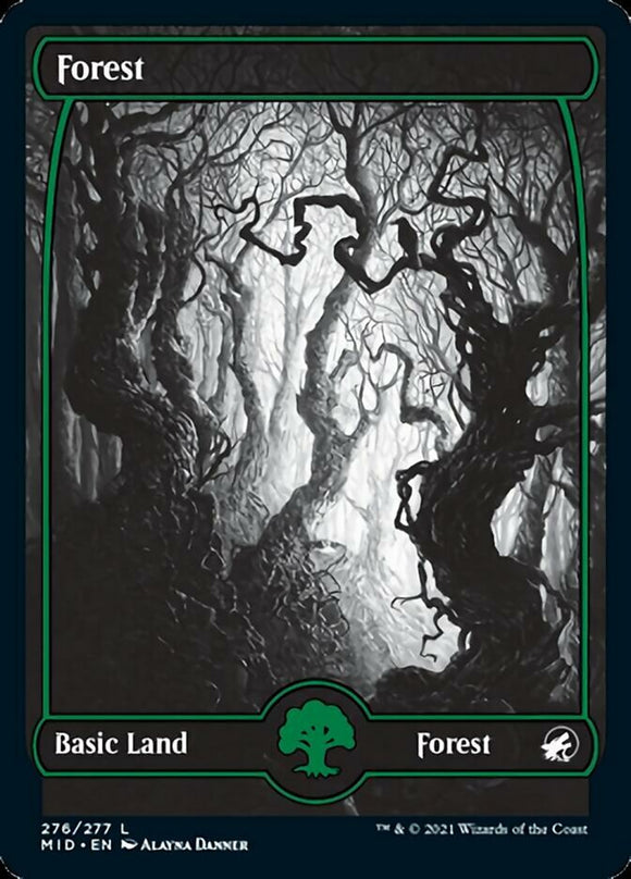 Forest (276) [Innistrad: Midnight Hunt][FOIL]