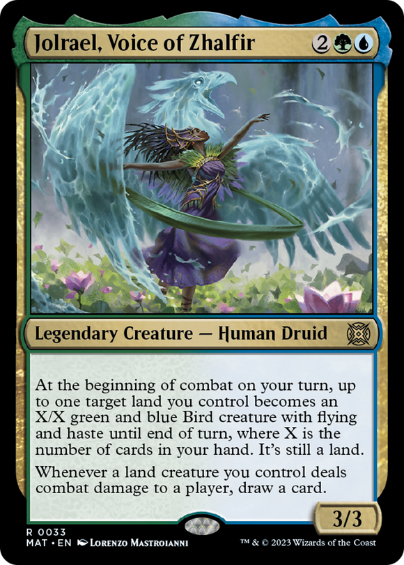 Jolrael, Voice of Zhalfir [March of the Machine: The Aftermath] [FOIL]