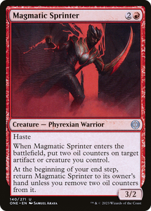 Magmatic Sprinter [Phyrexia: All Will Be One]