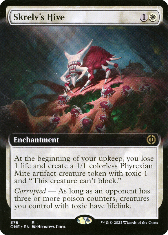 Skrelv's Hive (Extended Art) [Phyrexia: All Will Be One][FOIL]