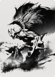 Phyrexian Vindicator Art Card (65/81) [Art Series: Phyrexia: All Will Be One]