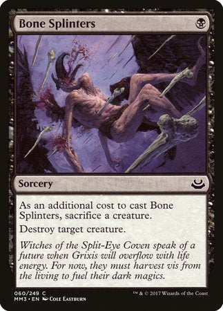 Bone Splinters [Modern Masters 2017][FOIL]