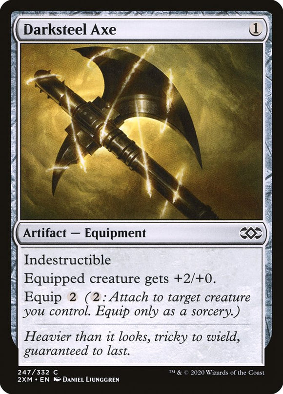 Darksteel Axe [Double Masters][FOIL]
