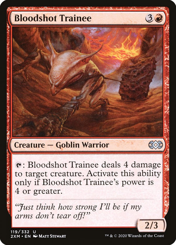 Bloodshot Trainee [Double Masters][FOIL]