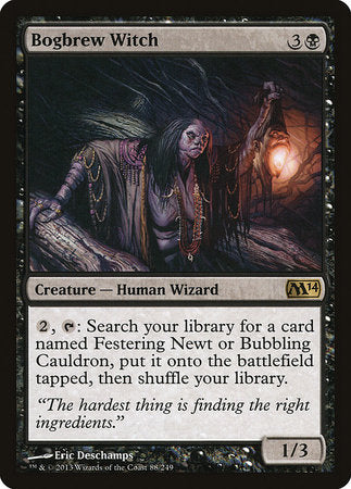Bogbrew Witch [Magic 2014 (M14)]