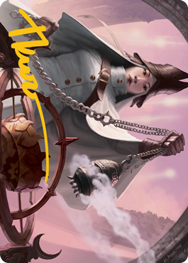 Celestus Sanctifier Art Card (Gold-Stamped Signature) [Art Series: Innistrad: Midnight Hunt]