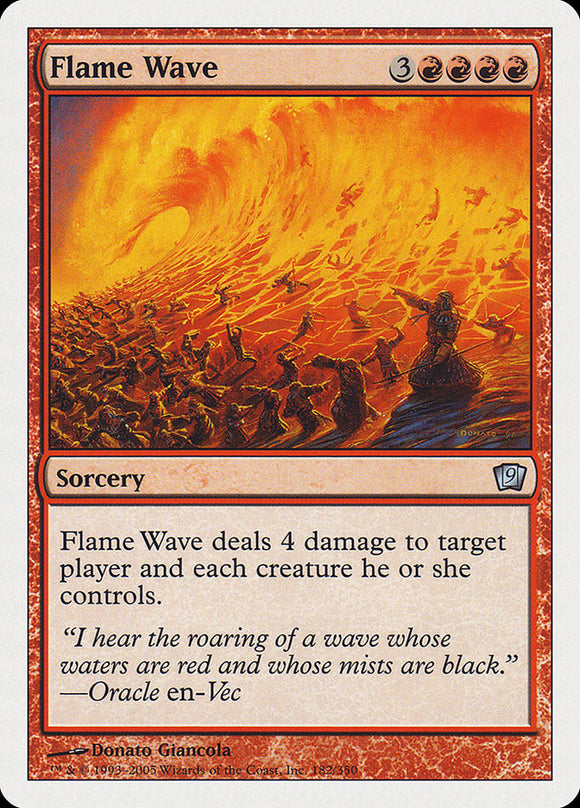 Flame Wave [9th Edition][FOIL]
