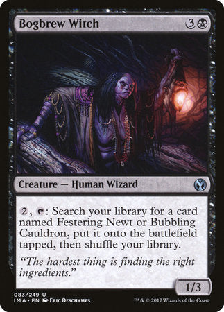 Bogbrew Witch [Iconic Masters][FOIL]