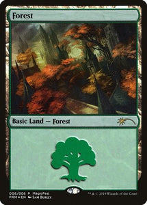 Forest (2019) [MagicFest Cards][FOIL]
