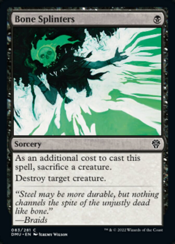 Bone Splinters [Dominaria United][FOIL]