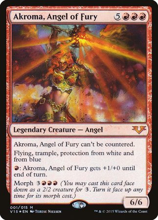 Akroma, Angel of Fury [From the Vault: Angels][FOIL]