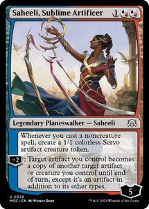 Saheeli, Sublime Artificer [Commander: March of the Machine]