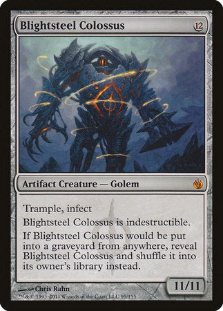 Blightsteel Colossus [Mirrodin Besieged][FOIL]