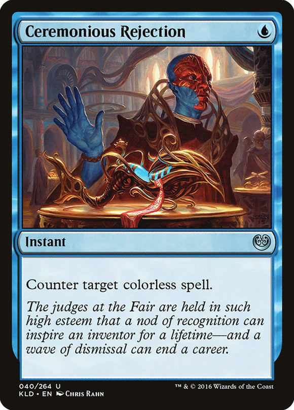 Ceremonious Rejection [Kaladesh][FOIL]