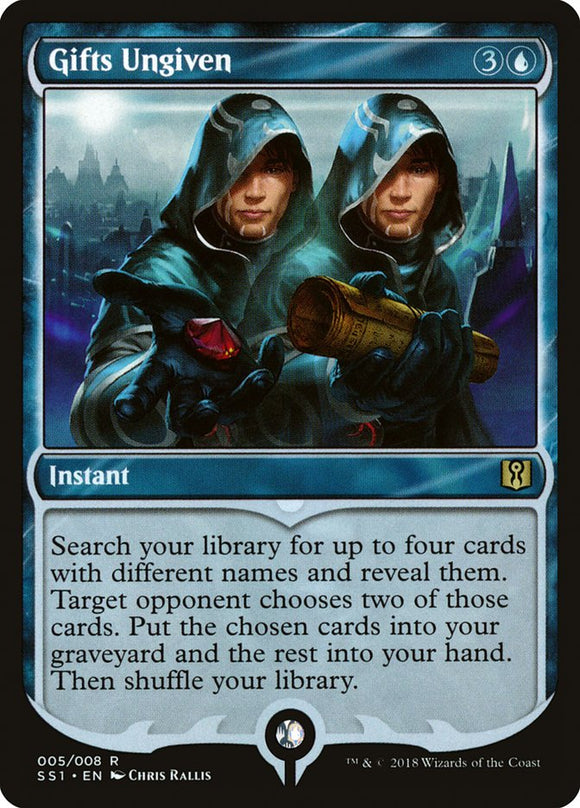 Gifts Ungiven [Signature Spellbook: Jace][FOIL]