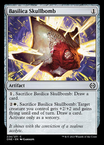 Basilica Skullbomb [Phyrexia: All Will Be One][FOIL]