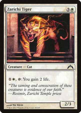 Zarichi Tiger [Gatecrash][FOIL]