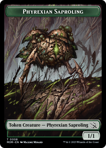 Phyrexian Saproling Token [March of the Machine]
