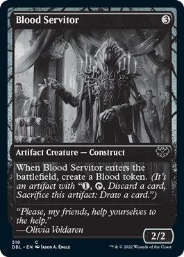 Blood Servitor [Innistrad: Double Feature][FOIL]