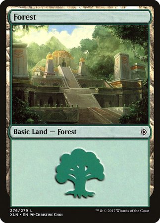 Forest (276) [Ixalan][FOIL]