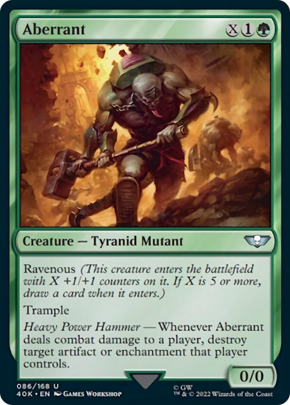Aberrant (Surge Foil) [Universes Beyond: Warhammer 40,000][FOIL]