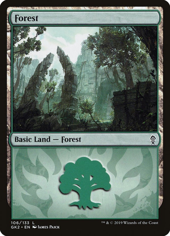Forest (106) [Ravnica Allegiance: Guild Kits]