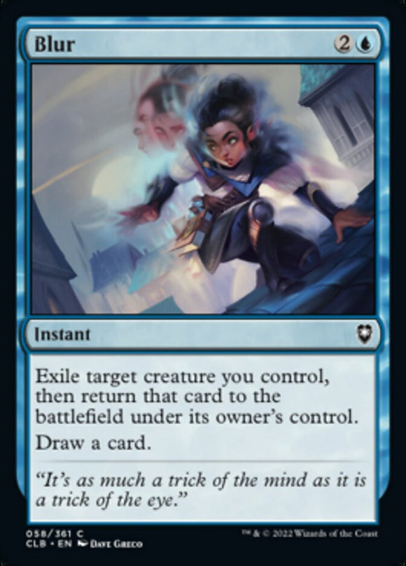 Blur [Commander Legends: Battle for Baldur's Gate][FOIL]